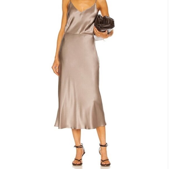 Sablyn Miranda Silk Midi Skirt Size M - Picture 1 of 9